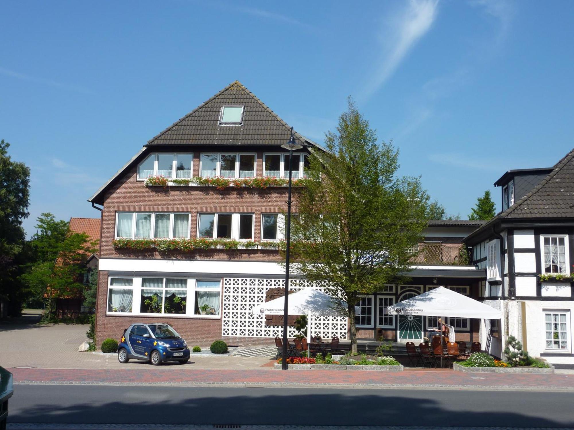 Akzent Hotel Zur Wasserburg - Hotel Garni Bed & Breakfast Harpstedt ภายนอก รูปภาพ