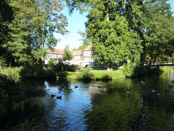 Akzent Hotel Zur Wasserburg - Hotel Garni Bed & Breakfast Harpstedt ภายนอก รูปภาพ